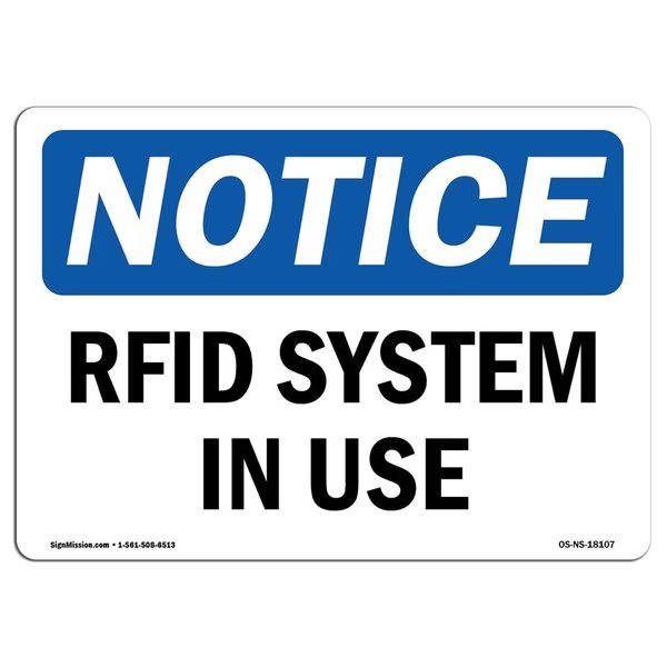 Safety Sign, OSHA Notice, 7